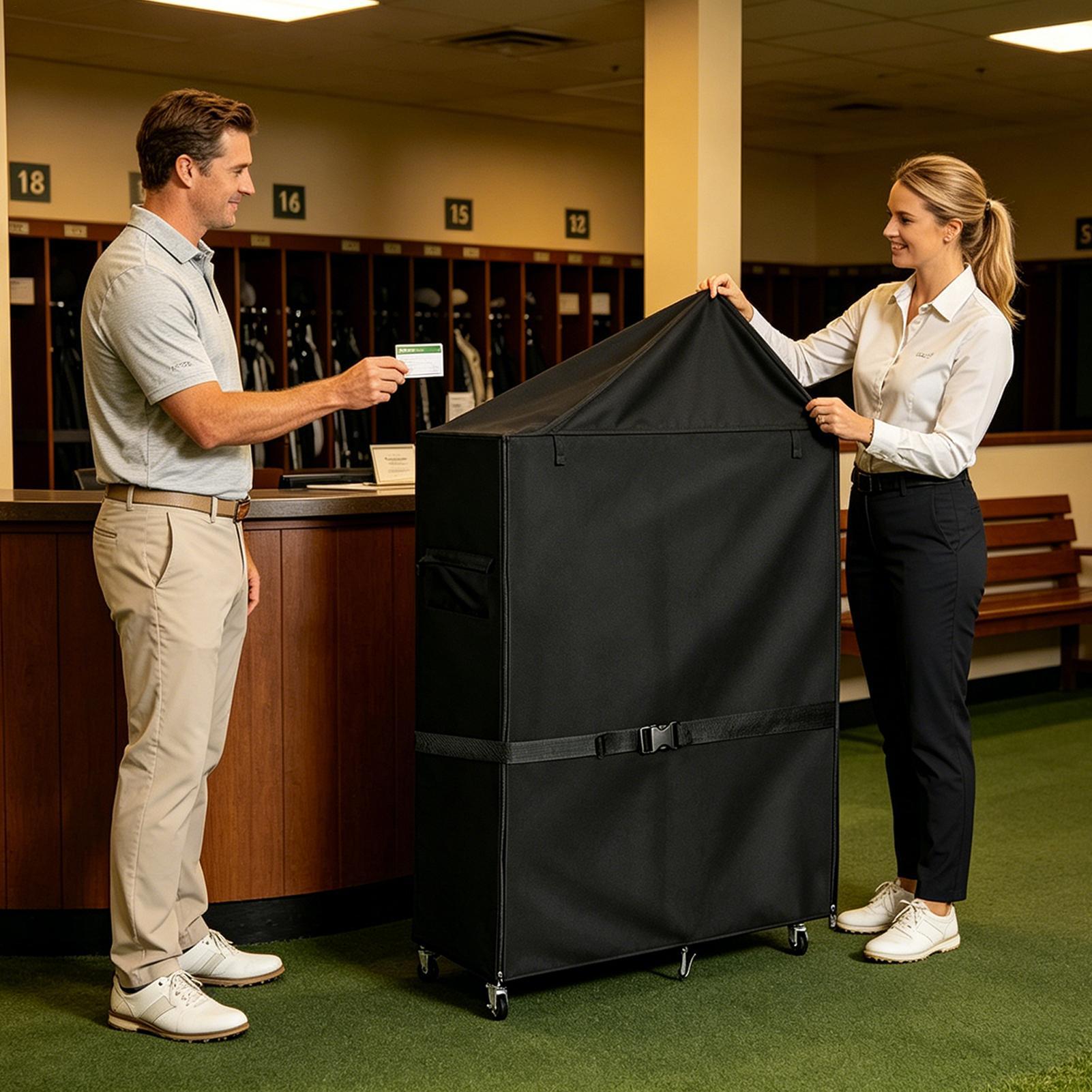 Golf Çantası Standı Kılıfları  - Golf Equipment Garage Organizer incelemesi ve fiyatı