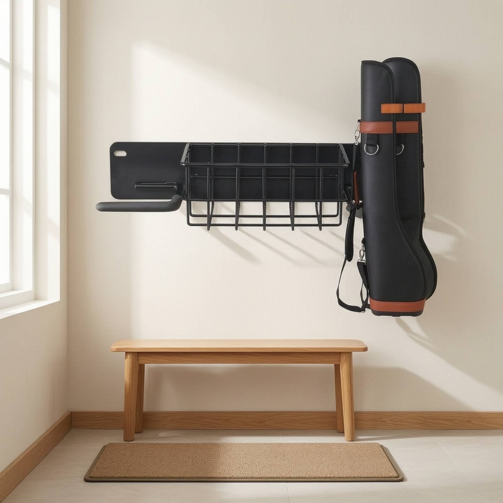 Golf Depolama Rafı Duvara Mont - Golf Equipment Garage Organizer incelemesi ve fiyatı