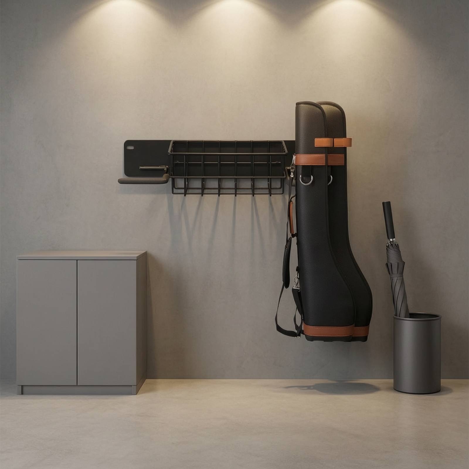 Golf Depolama Rafı Duvara Mont - Golf Equipment Garage Organizer incelemesi ve fiyatı