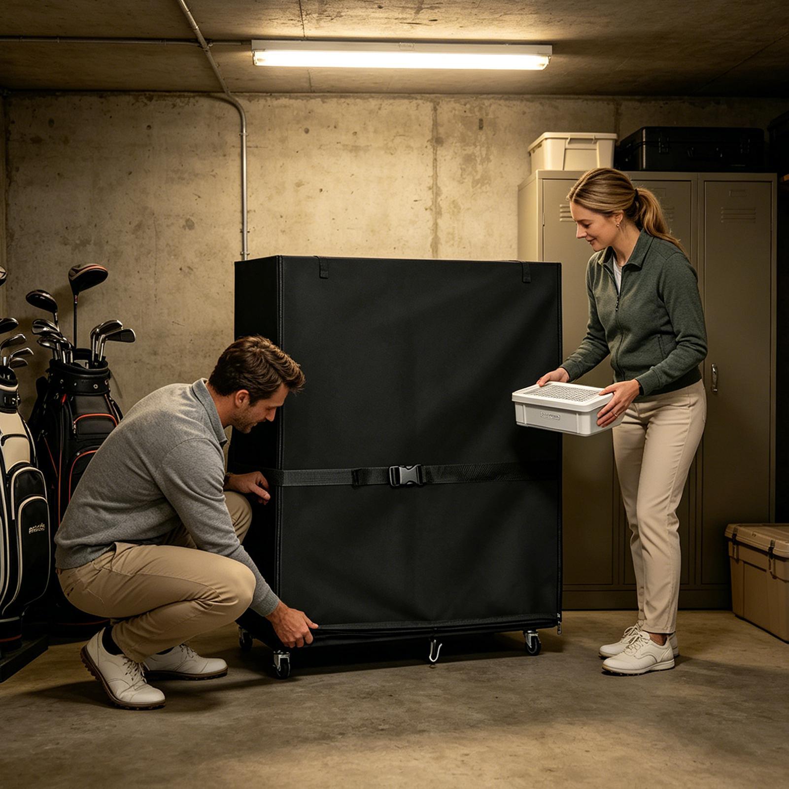 Golf Çantası Depolama Rafı Kap - Golf Equipment Garage Organizer incelemesi ve fiyatı
